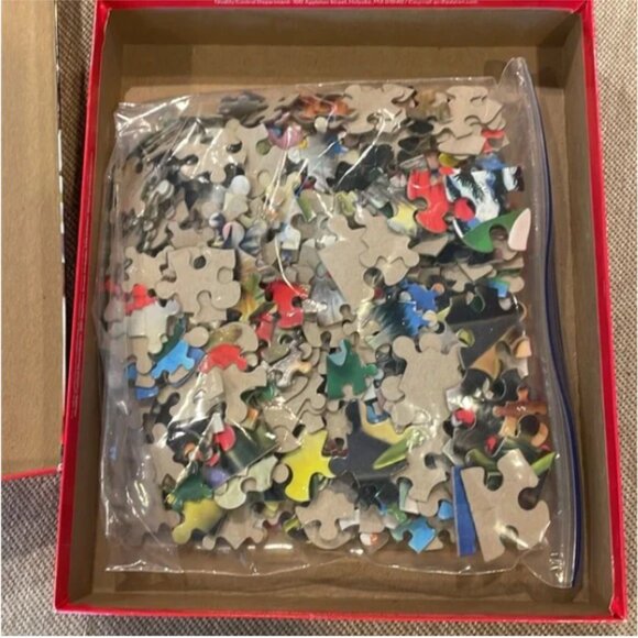 Christmas Dog Faces Selfies Together Time 400 Piece Puzzle Complete Ceaco 2020 - Picture 3 of 8